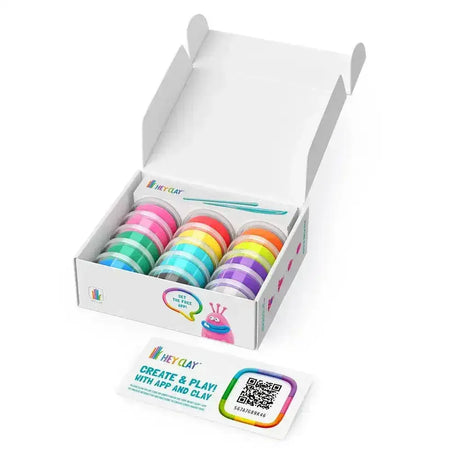Hey Clay Monsters Set (15 Cans) - Toybox Tales