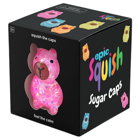Epic Squish Sugar Caps capybara slow-rising squishy toy