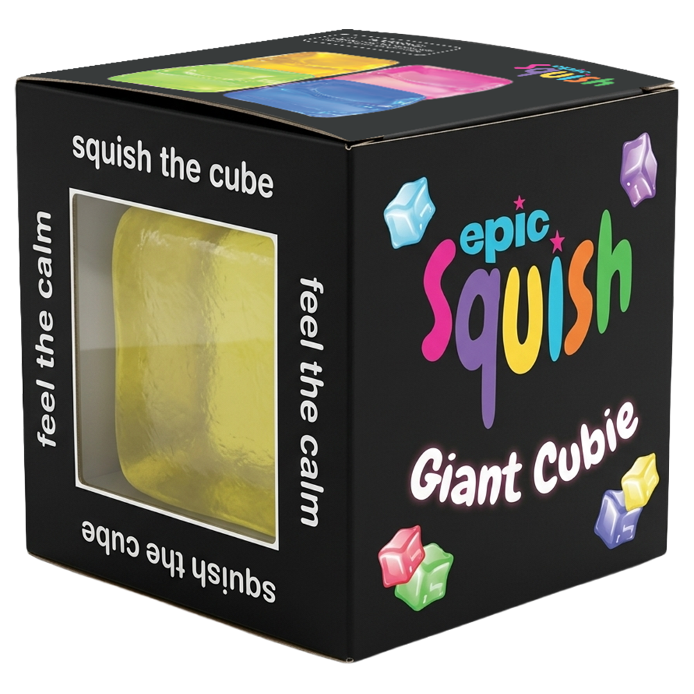 Epic Squish Giant Cubie slow-rising squishy cube