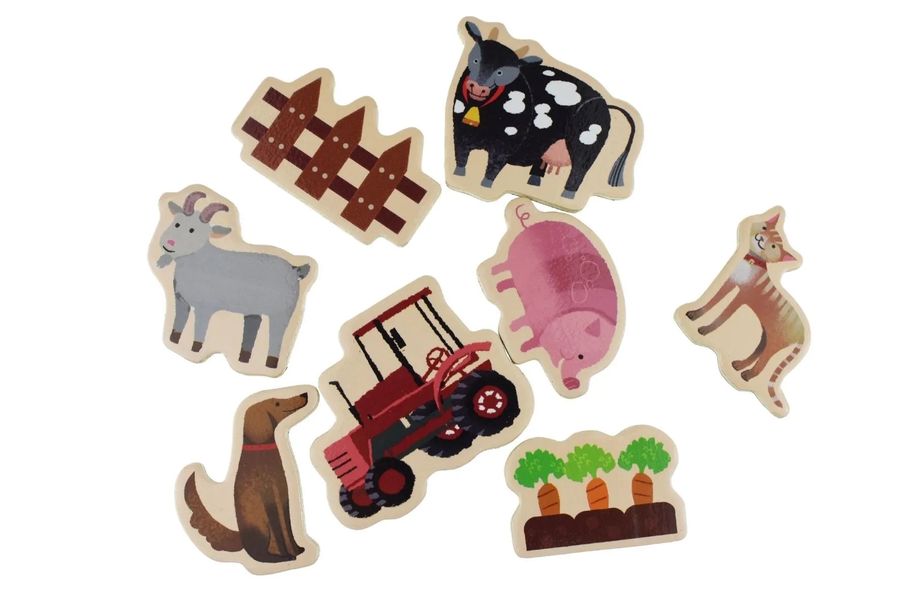 Fridge Friends Magnetic Farmyard And Animals 30 Piece