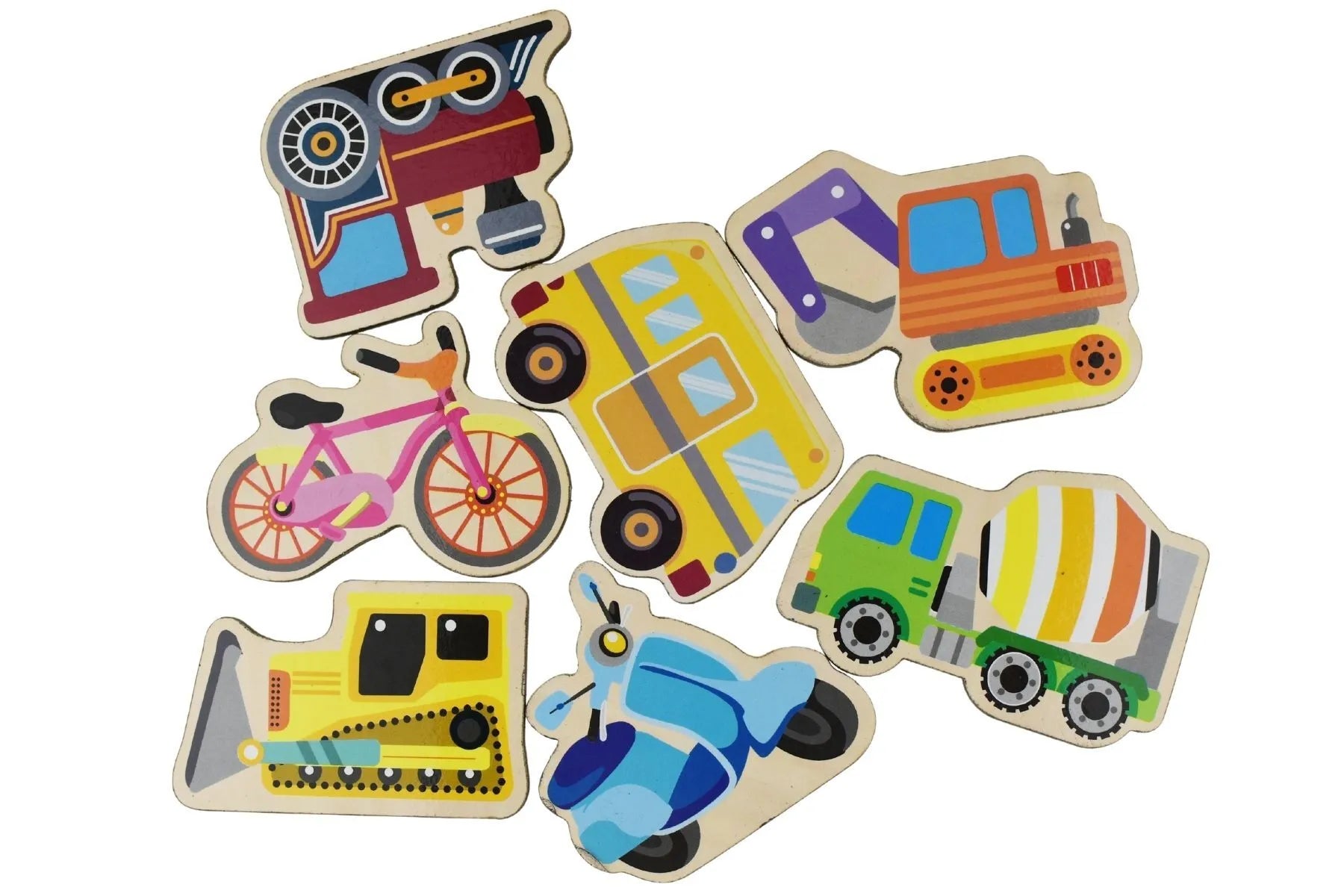 Fridge Friends Magnetic Transport Vehicles 20 Piece