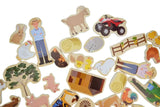 Fridge Friends Aussie Farm Magnets 35 Pieces