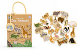Fridge Friends Zoo Animals Magnets 25 Pieces