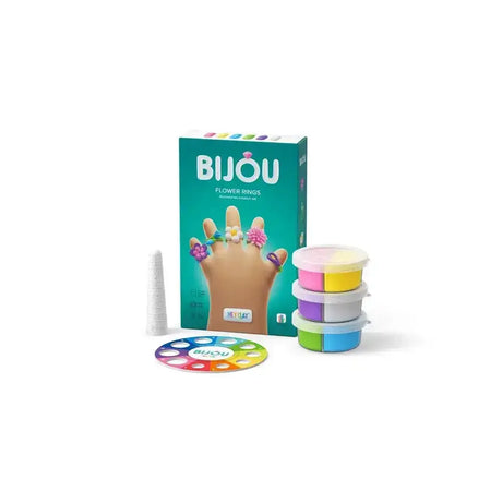 Hey Clay Bijou Flower Rings - Toybox Tales