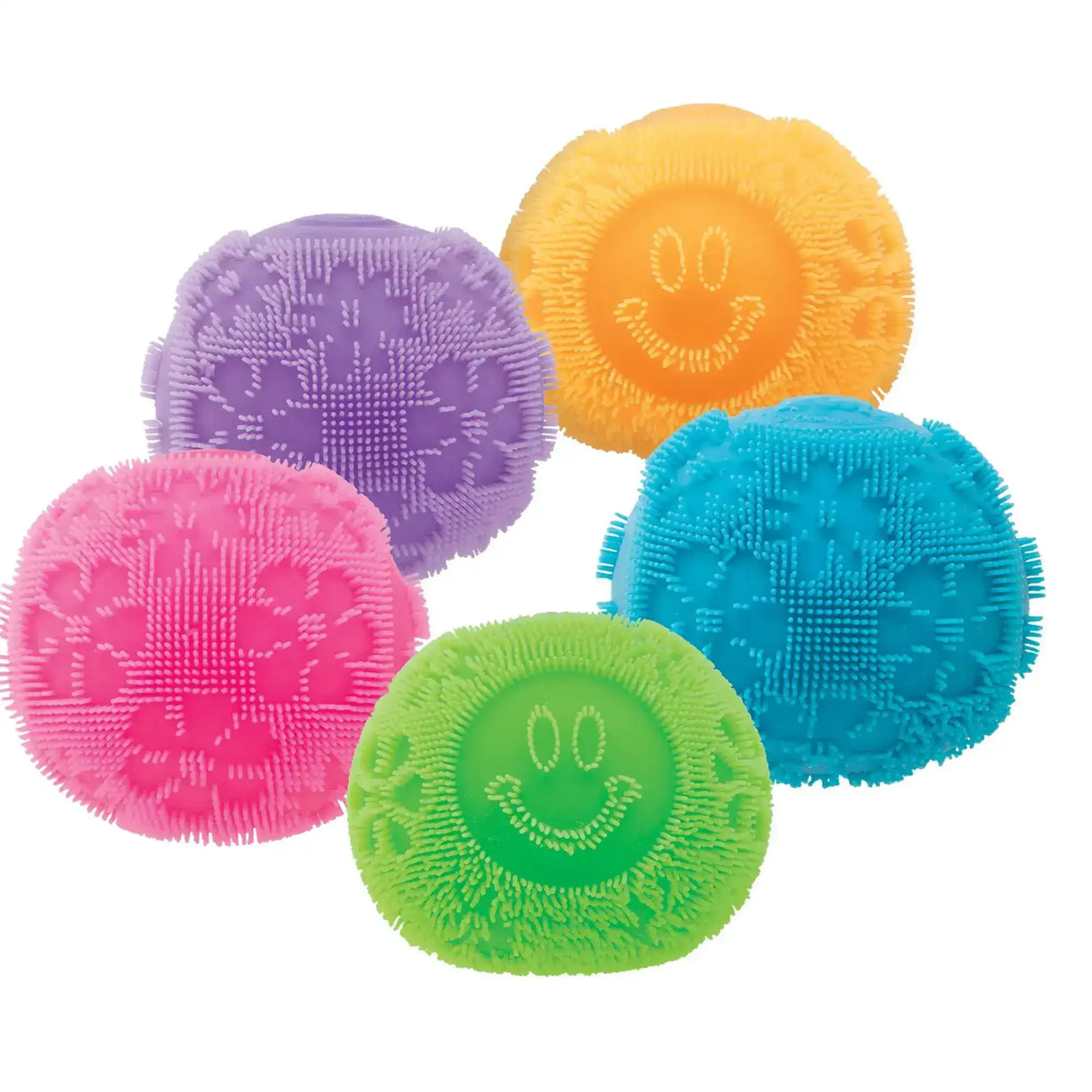 Schylling | Nee Doh | Fuzz Ball Flower Power Nee Doh