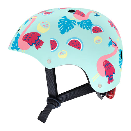 Hornit Cycle Helmet with LED Light - Flamingo Pink