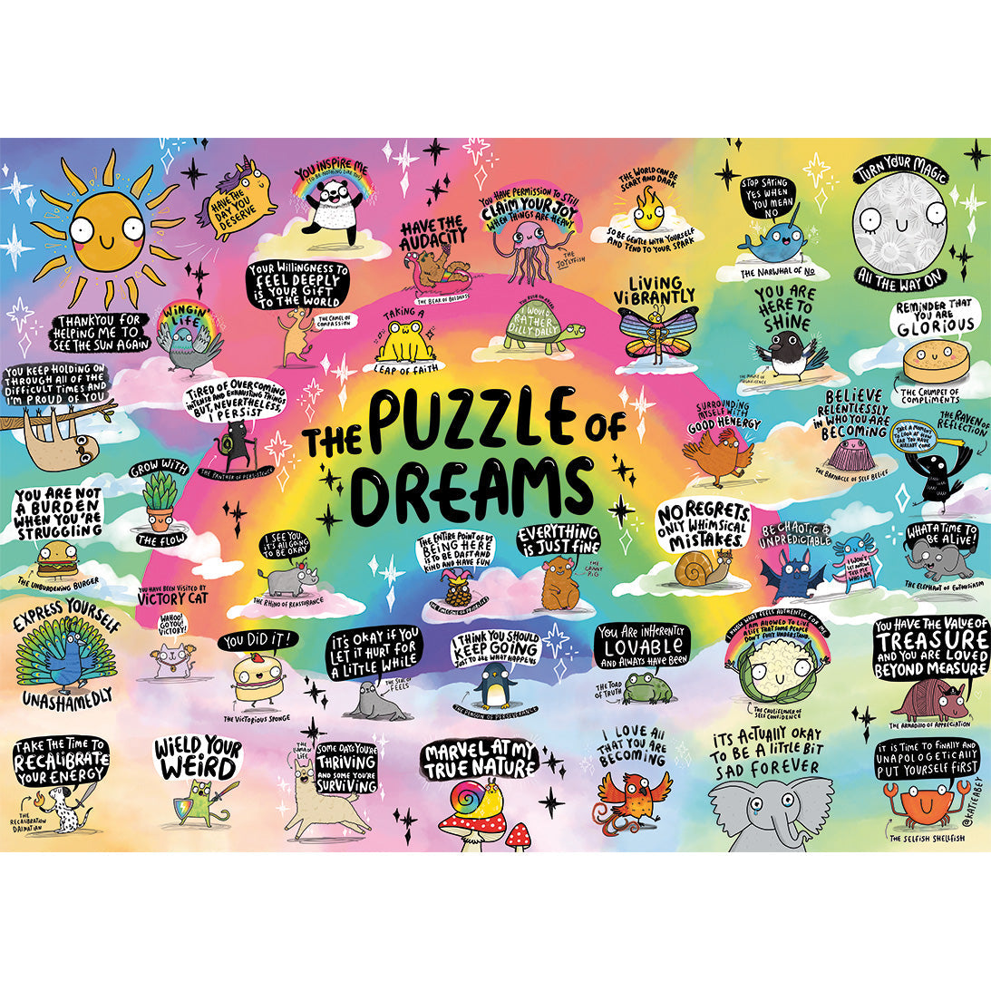 The Puzzle of Dreams artwork by Katie Abey