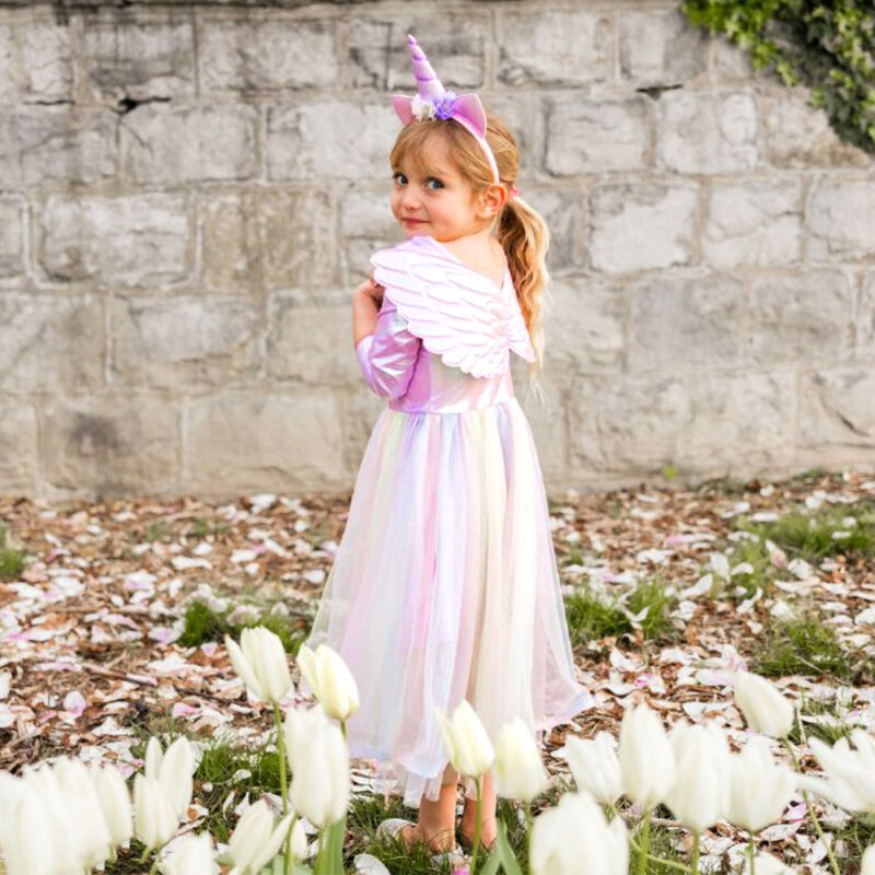 Great Pretenders | Alicorn Dress with Wings & Headband