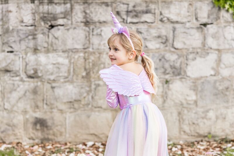 Great Pretenders | Alicorn Dress with Wings & Headband