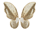 Great Pretenders | Gracious Gold Sequins Skirt, Wings & Wand Set