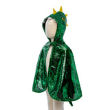 Great Pretenders | Metallic Green Dragon Cape