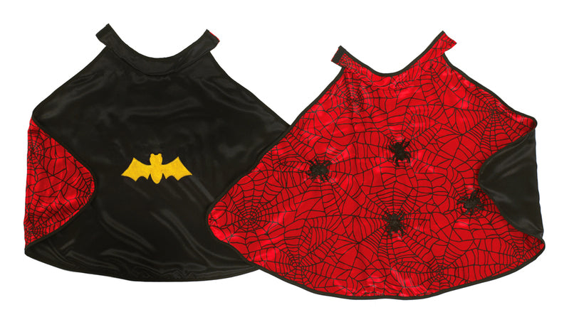 Great Pretenders | Reversible Spider & Bat Cape with Mask