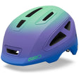 Giro Scamp II kids helmet in Matt Blue/Green fade