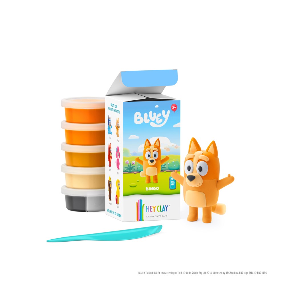 Hey Clay - Bluey Single Character - 5 Cans