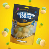 Heebie Jeebies | Freeze Dried Pineapple Lollies | Large - Toybox Tales