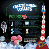 Heebie Jeebies | Freeze Dried Sour Watermelon Lollies | Large