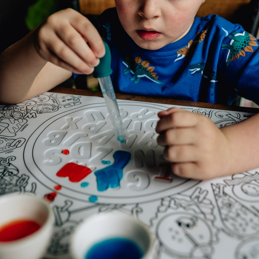 HeyDoodle - Sensory Mats - ABC | Alphabet Soup