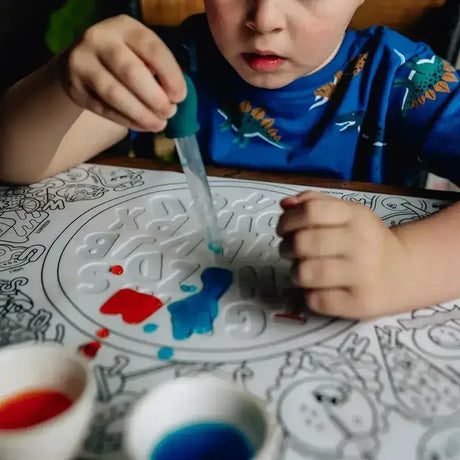 HeyDoodle - Sensory Mats - ABC | Alphabet Soup - Toybox Tales