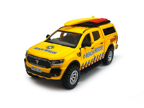 Surf Rescue Ute diecast model showing surf rescue markings and detailing