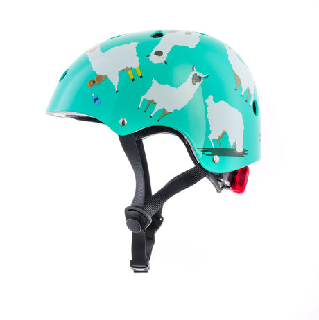 Hornit | Cycle Helmet with LED Light - Llama - Small