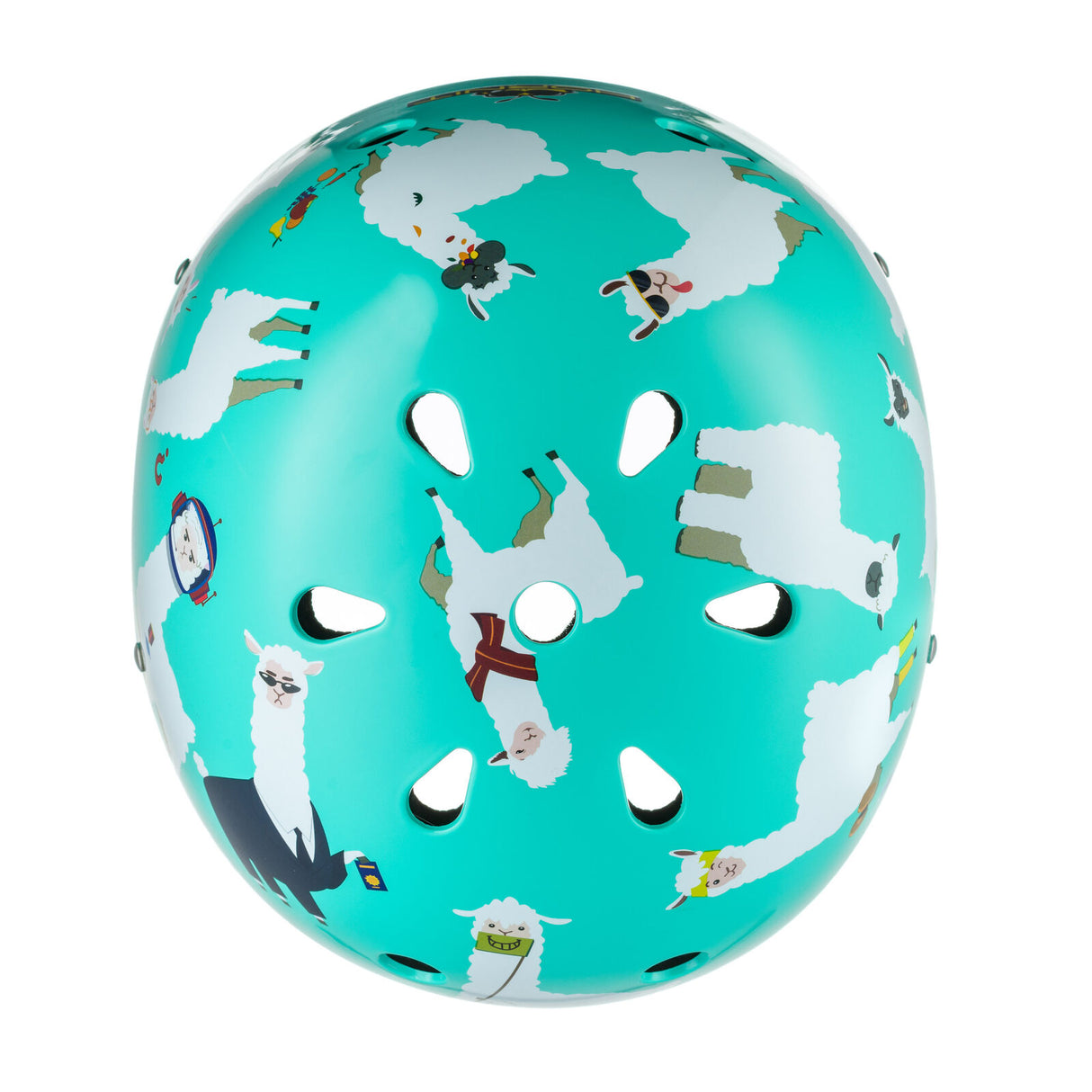 Hornit | Cycle Helmet with LED Light - Llama - Small