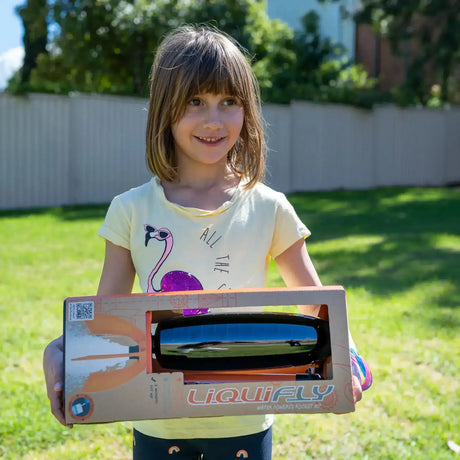 Liquifly Water Powered Bottle Rocket - Toybox Tales