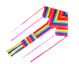 Large Rainbow single line kite