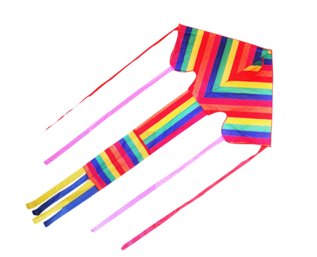 Large Rainbow single line kite