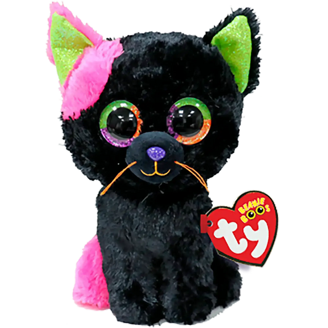 Ty Beanie Boos | Licorice the Black Cat | Regular - Toybox Tales