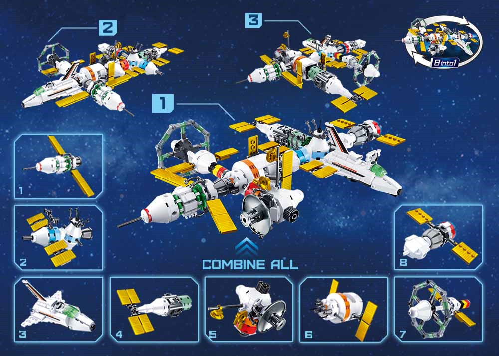 Sluban | Space Shuttle 62 Pcs