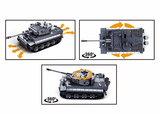 Sluban - Remote Control Panzerkampfwagen Tiger Tank 814Pcs
