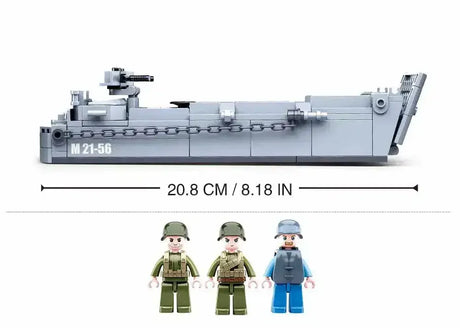 Sluban | WW2 Higgins Landing Craft 182 Pcs - Toybox Tales