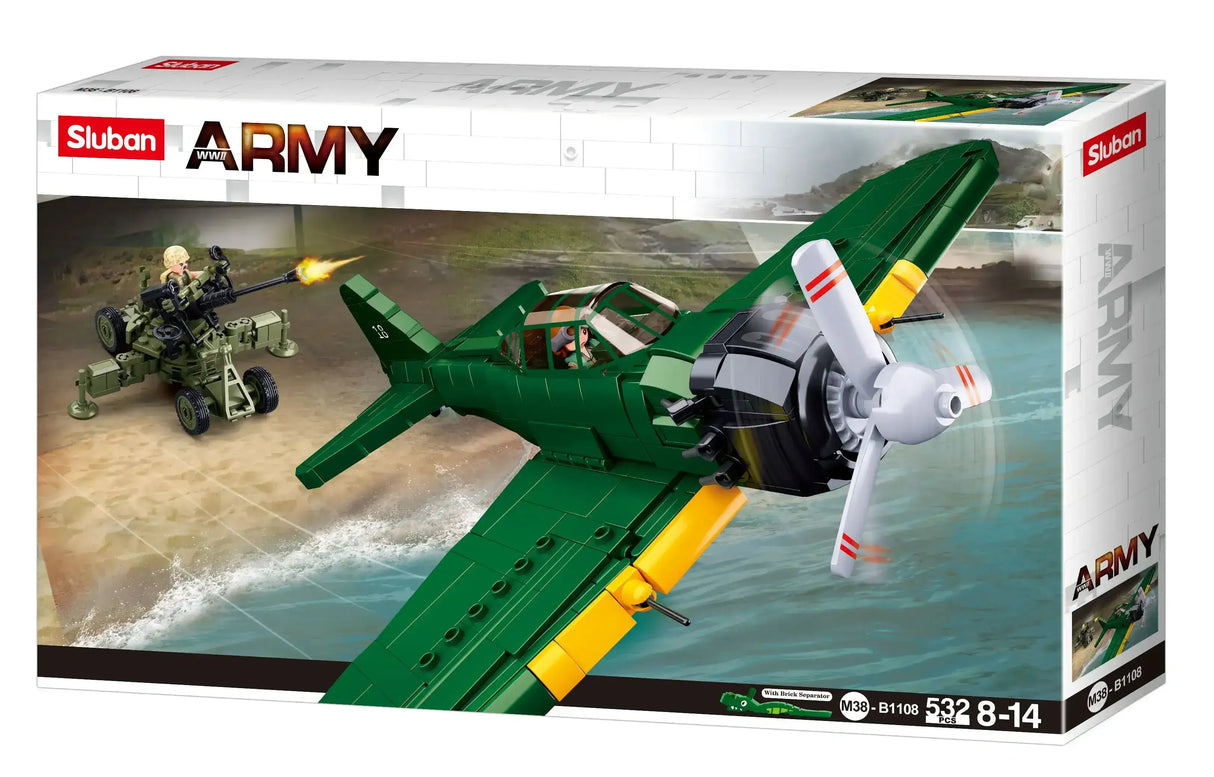 Sluban | WW2 A6M Zero 560 Pcs - Toybox Tales