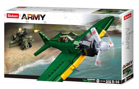 Sluban | WW2 A6M Zero 560 Pcs - Toybox Tales