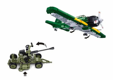 Sluban | WW2 A6M Zero 560 Pcs - Toybox Tales