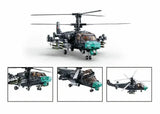 Sluban | Model Bricks | Ka-52S Helicopter Gunship Scale 1:35 913 Pcs - Toybox Tales