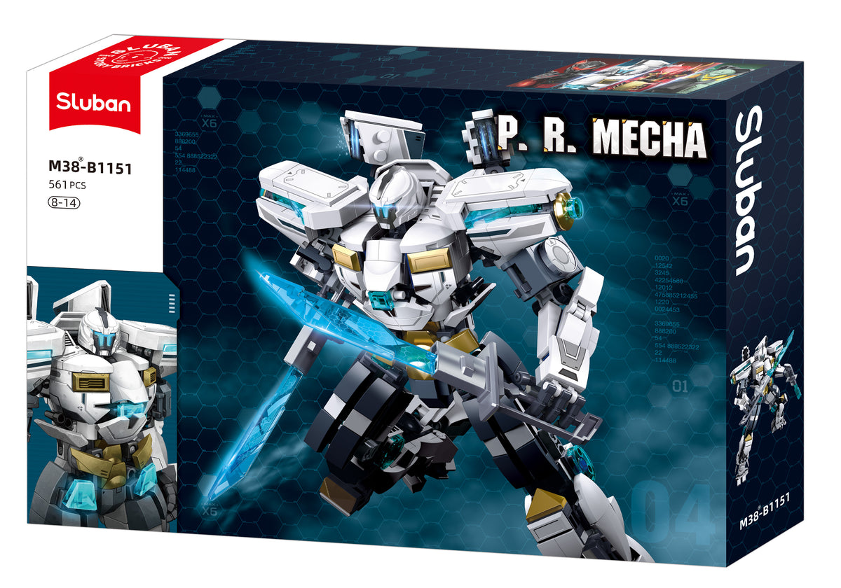 Sluban | P.R. Mecha Blue 561 Pcs