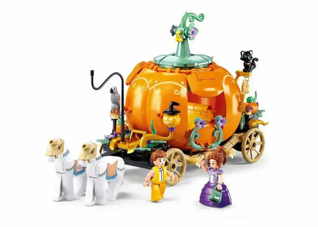 Sluban | Girls Dream | Pumpkin Chariot 319 Pcs - Toybox Tales