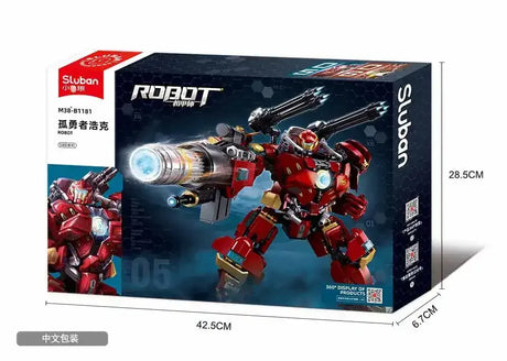 Sluban | P.R Mecha The Anti-Hulk Mech 588 Pcs - Toybox Tales