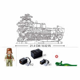 Sluban - Military T34 Remote Control Tank