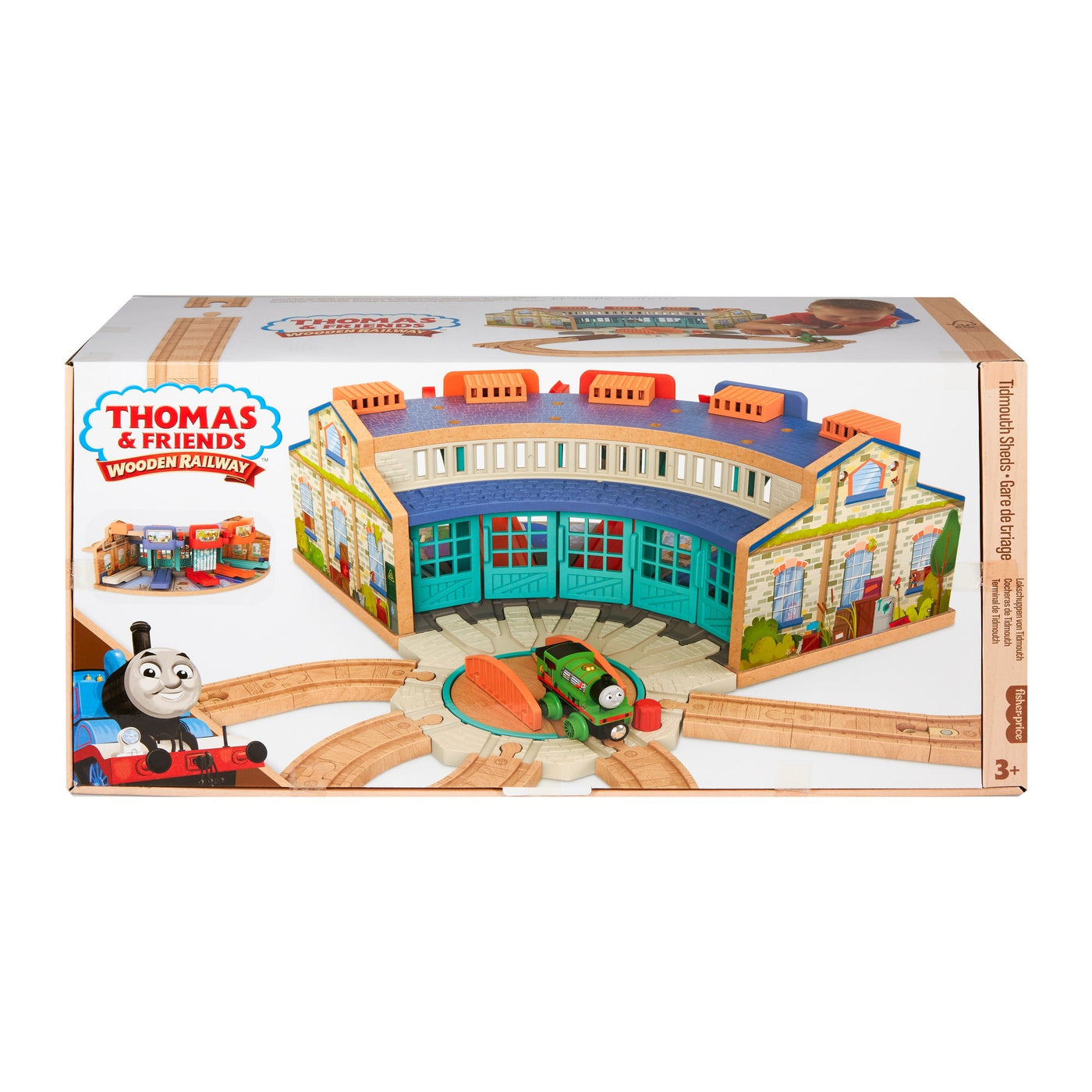 Thomas & Friends Wooden Railway Tidmouth Sheds Starter Train Set - Toybox Tales