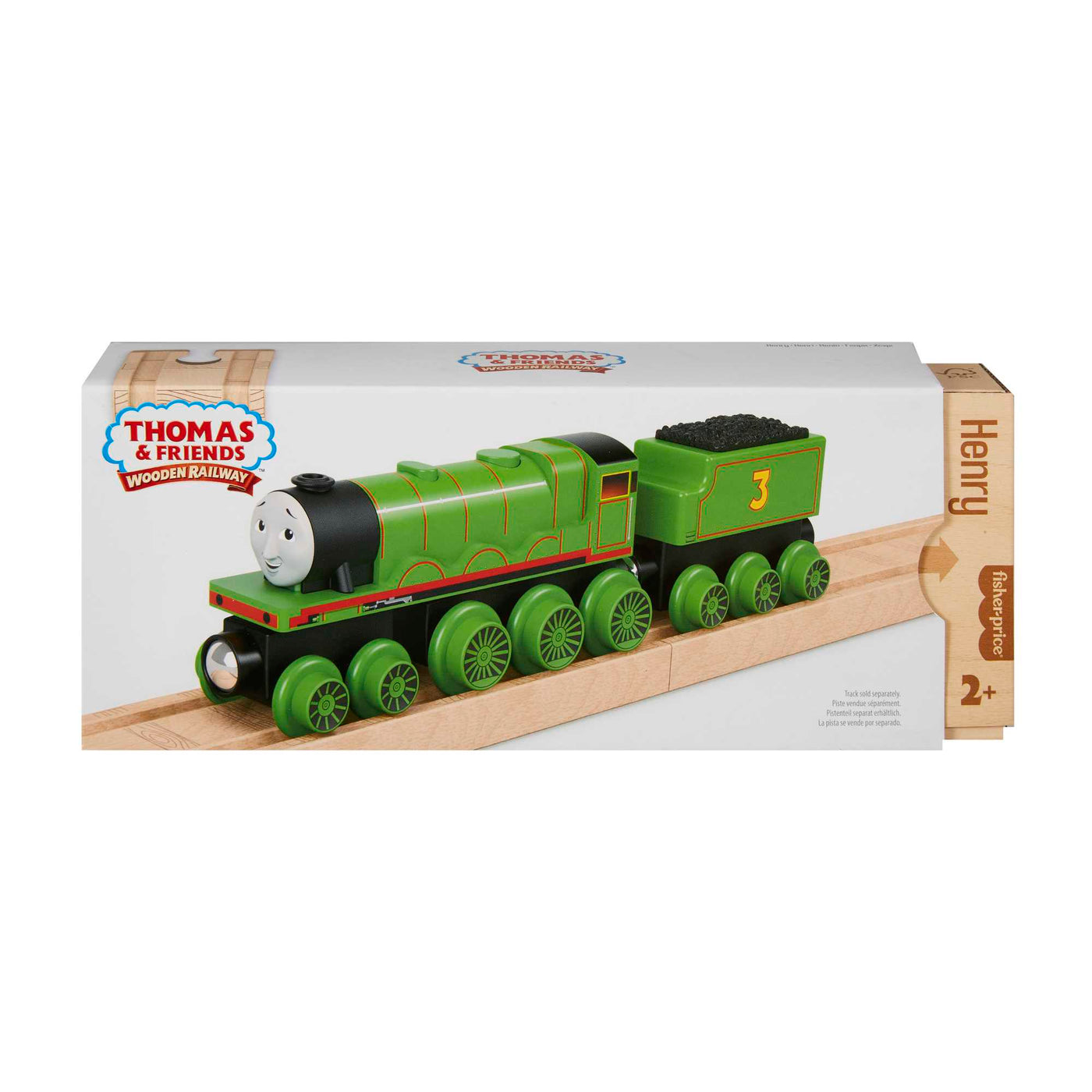 Thomas & Friends Wooden Railway Henry Engine and Coal-Car - Toybox Tales