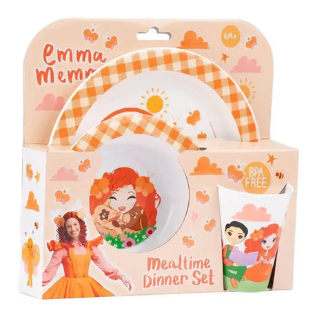 Emma Memma | 3 Piece Mealtime Dinner Set - Toybox Tales