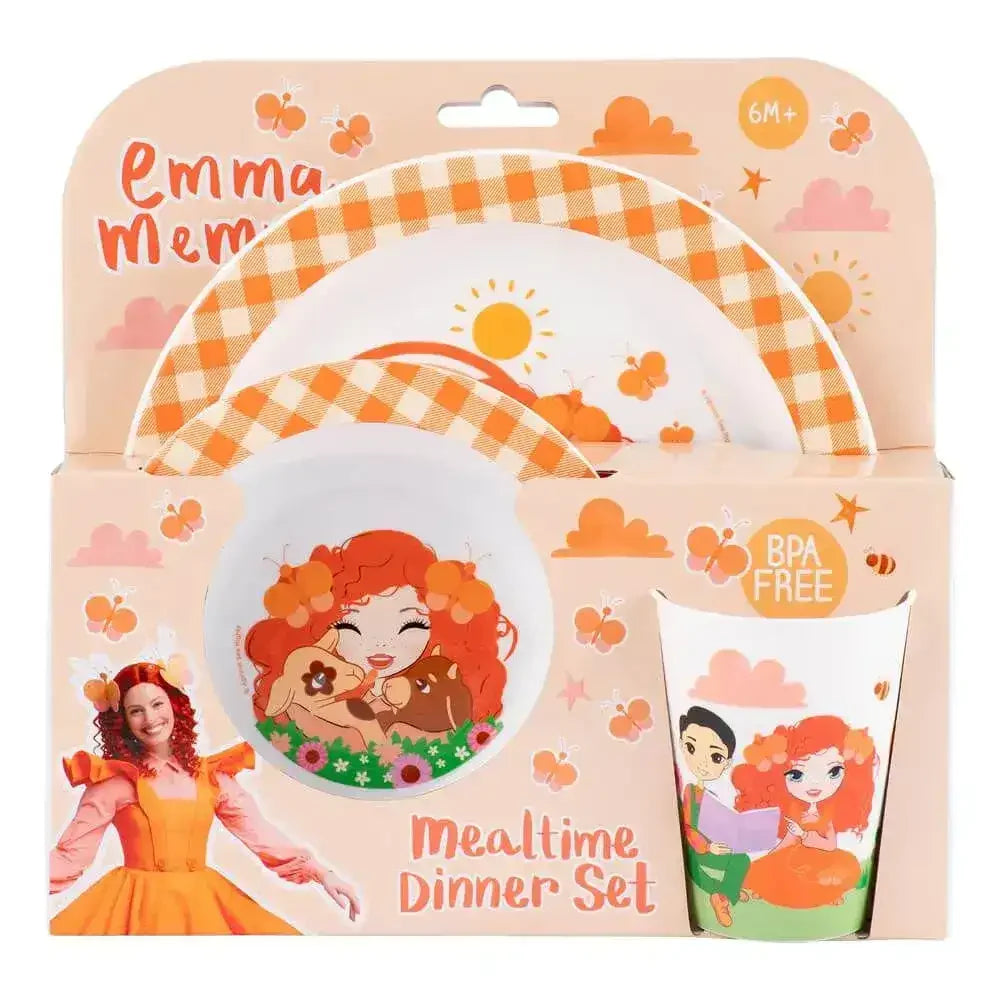 Emma Memma | 3 Piece Mealtime Dinner Set - Toybox Tales