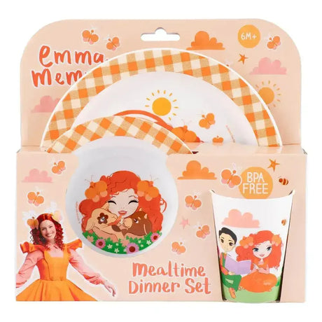 Emma Memma | 3 Piece Mealtime Dinner Set - Toybox Tales