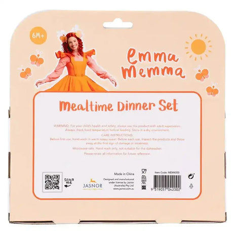 Emma Memma | 3 Piece Mealtime Dinner Set - Toybox Tales