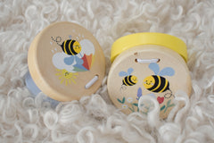 Buzzy Days Bee Wooden Castanets