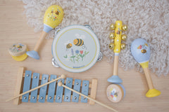 Buzzy Days Bee 7 Piece Musical Set