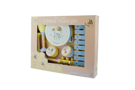 Buzzy Days Bee 7 Piece Musical Set - Toybox Tales