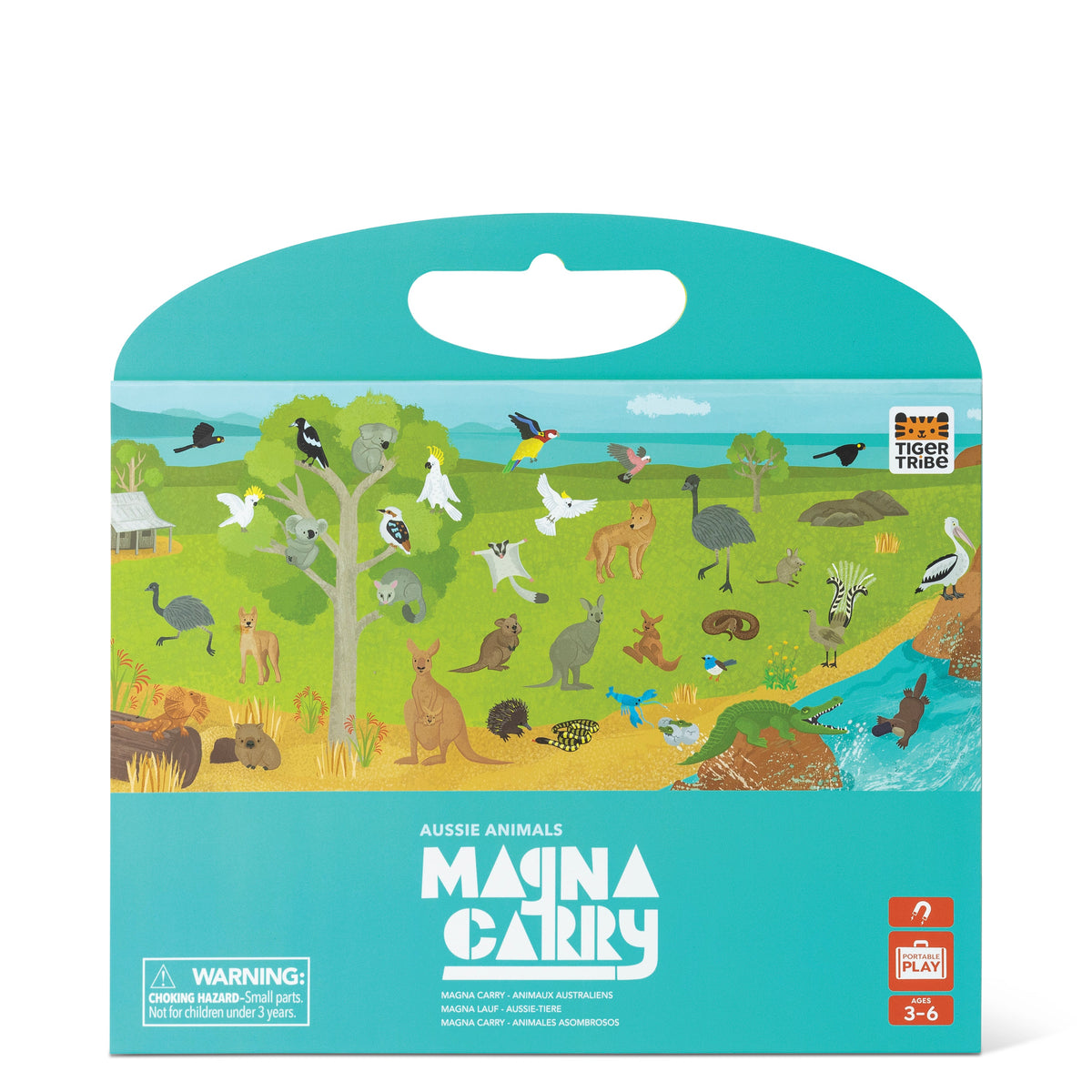 Tiger Tribe Magna Carry Aussie Animals magnetic play set